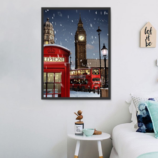 Londra 5d Diy Kit Diamond Painting Pittura Di Diamante NO1257